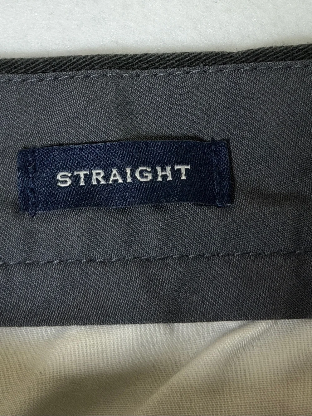 Men's J Crew Flex Chinos, Black, Straight Fit, Actual Size 33 X 30